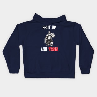 Shut Up And Train Kids Hoodie